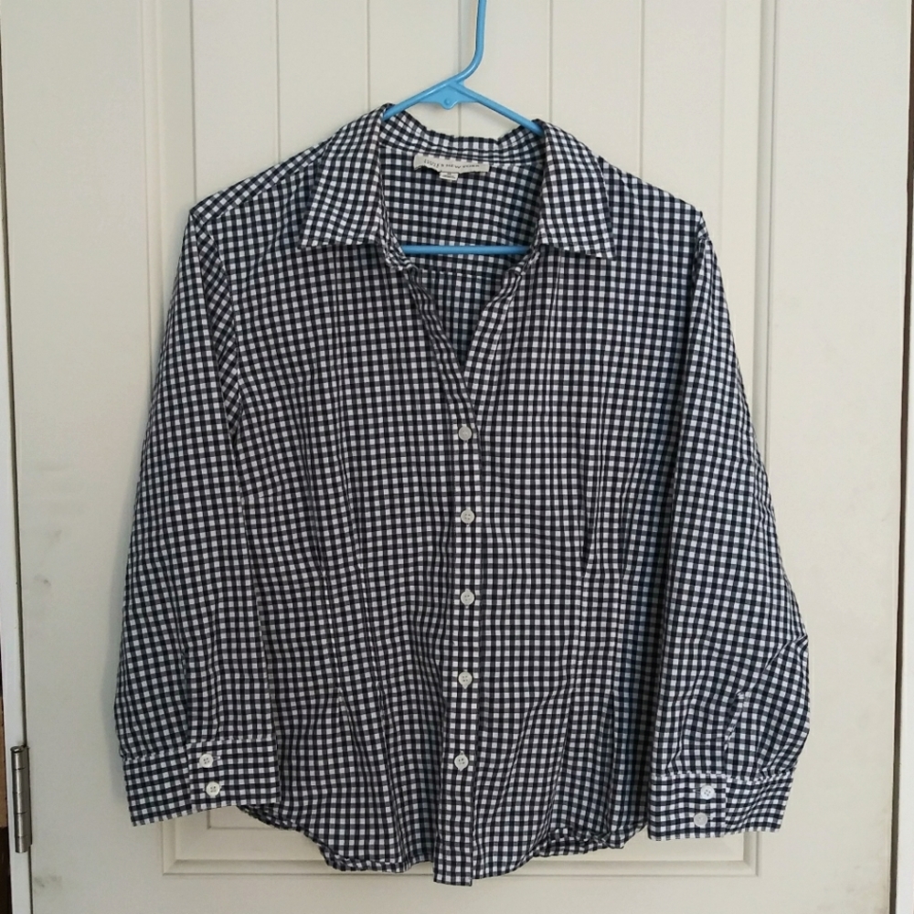 Checked Blouse